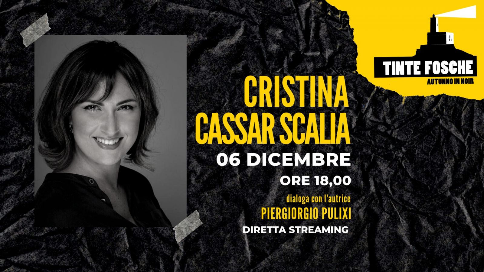 Tinte Fosche 2020: incontra Cristina Cassar Scalia